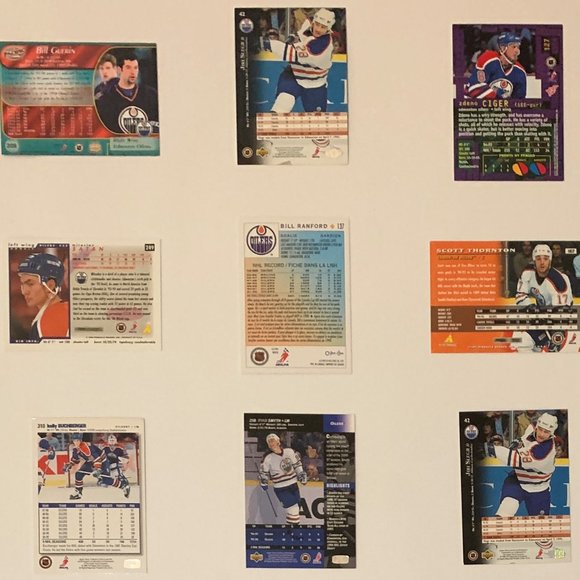 Edmonton Oilers Vintage NHL Hockey Cards - Lot of 19 w/ Coffey, Messier, Arnott+ - Picture 3 of 7